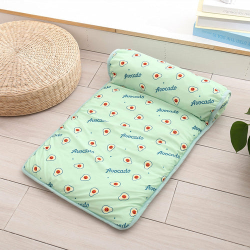 Pet Cooling Mat – Ice Silk Summer Bed for Dogs & Cats
