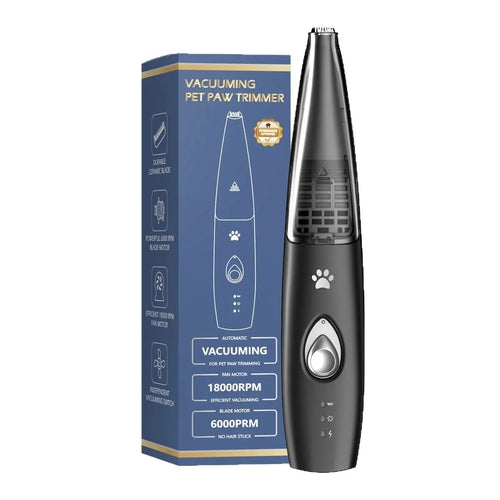 Pet Paw Trimmer With Vacuum Suction Cordless Electric Professional 2