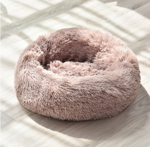 Calming Plush Pet Bed – Ultra-Soft & Cosy for Cats and Small Dogs