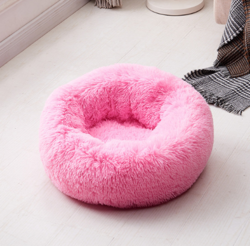 Calming Plush Pet Bed – Ultra-Soft & Cosy for Cats and Small Dogs